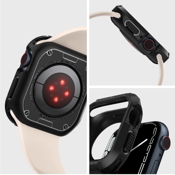 Spigen Rugged Armor Protector Designed for Apple Watch Case Series 40mm/41mm - Picture 3 of 7